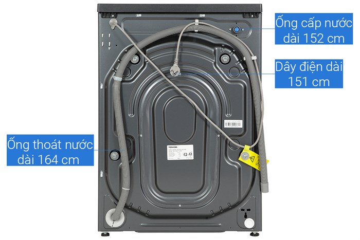 Máy Giặt Toshiba Inverter 9.5 Kg TW-T21BU105UWV(MG)